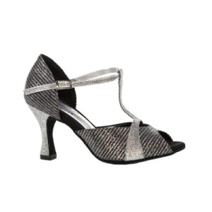 720 Excelsior Nero e Glitter Argento - rocchetto