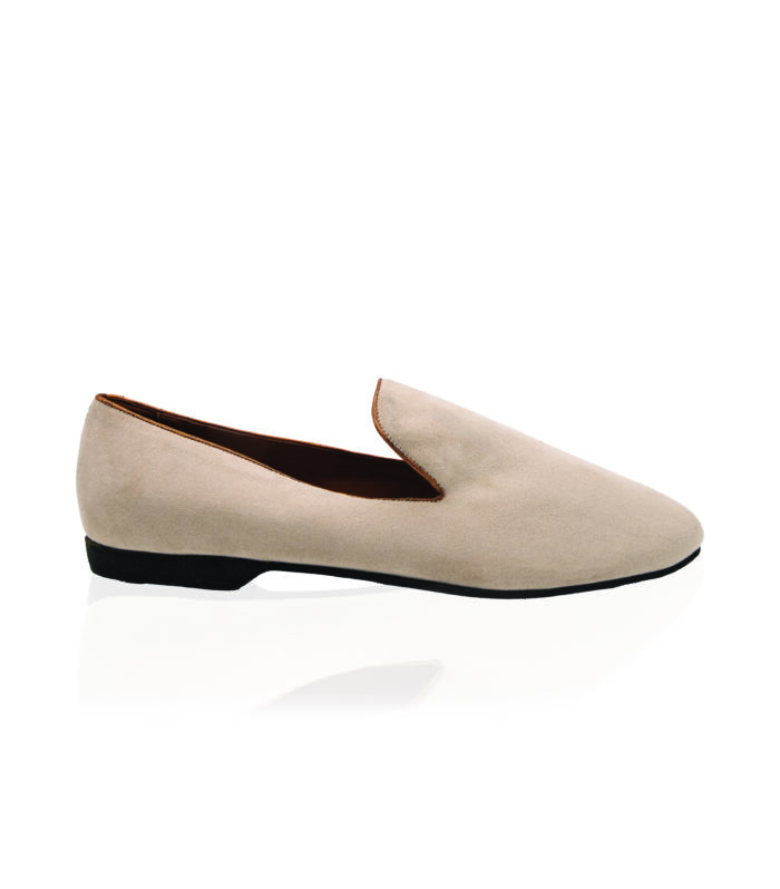 637 Mocassino Camoscio Beige