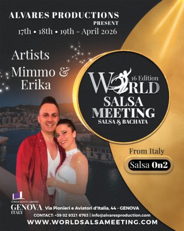 alvares_shoes_event_world_salsa_meeting_artist_mimmo_erika